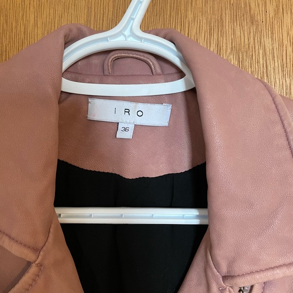 IRO Han leather jacket - Picture 5 of 12